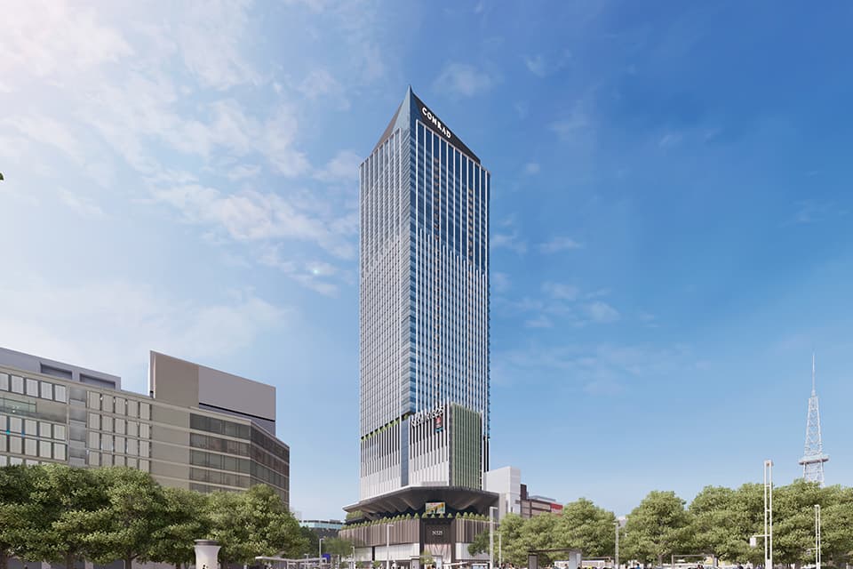 栄駅直結。通院しやすい好立地。