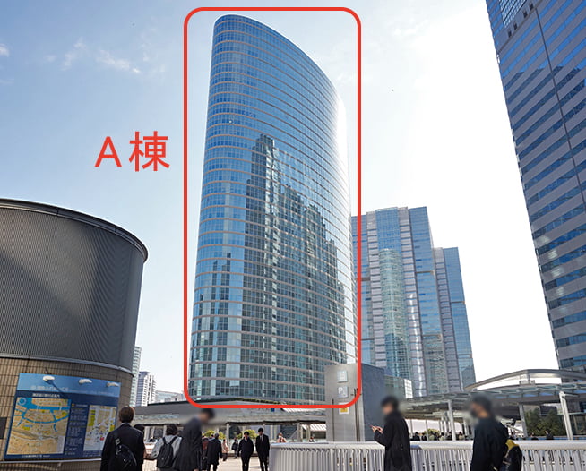 にしたんARTクリニック品川院へ品川駅から徒歩で向かう道順を説明した画像